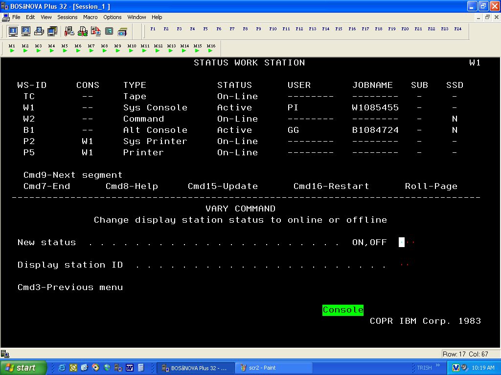 Bosanova: Status for Workstations