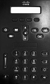 CISCO phone keys