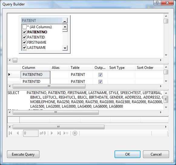 VS2008 Query Builder